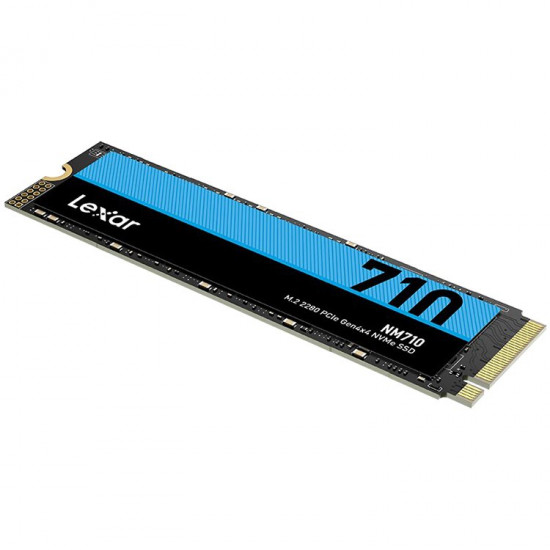 Lexar 500GB High Speed PCIe Gen 4X4 M.2 NVMe, up to 5000 MB/s read and 2600 MB/s write, EAN: 843367129690