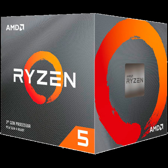 AMD CPU Desktop Ryzen 5 6C/12T 3600 (4.2GHz,36MB,65W,AM4) with Wraith Spire Cooler, box