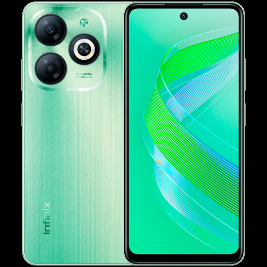 Infinix Smart 8 Crystal Green 3/ 64GB, MODEL X6525