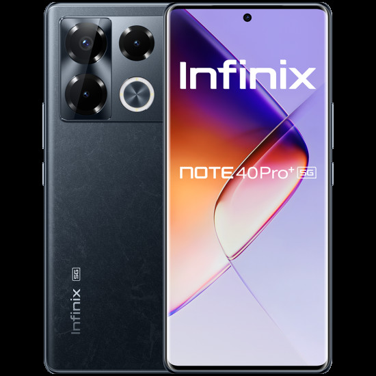 Infinix Note 40 Pro + 5G 12/ 256GB Obsidian Black, MODEL X6851B