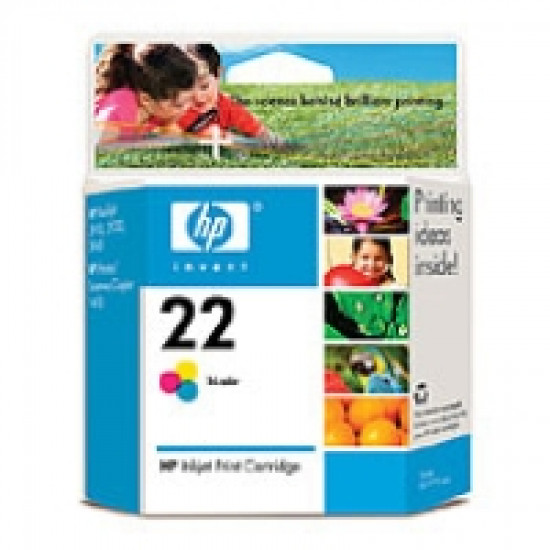 HP no.22 Ink Cart. 3-colour (5 ml)