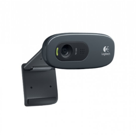 Logitech HD Webcam C270, Web camera colour, 1280 x 720, audio, USB 2.0