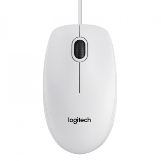 LOGITECH B100 Optical Mouse for Business White OEM