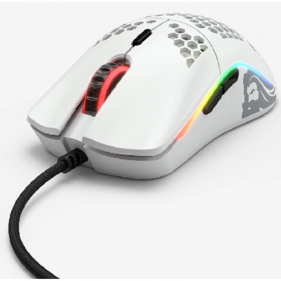 Glorious PC Gaming Race Model D Gaming-Mause - white