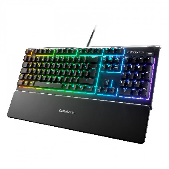 SteelSeries Apex 3 RGB - US layout keyboard