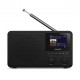 Philips Internet Radio TAPR802/12, Spotify, DAB and FM, 3W, Black