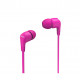 Philips In-Ear Headphones with mic TAE1105PK/00 powerful 8.6mm drivers, Pink