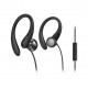 Philips In-ear sports headphones with mic TAA1105BK/00, Cable1.2m, Black