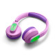 Philips Kids wireless on-ear headphones TAK4206PK/00, Volume limited 85 dB, App-based parental controls, Light-up ear cups, Pink