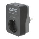 APC Essential SurgeArrest 1 Outlet 2 USB Ports Black 230V Germany