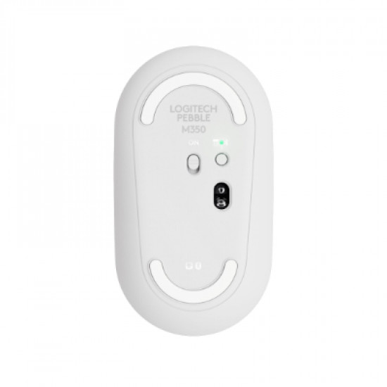 MOUSE USB OPTICAL WRL M350/WHITE 910-005716 LOGITECH