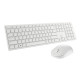 Dell Pro Wireless Keyboard and Mouse - KM5221W - US International (QWERTY) - White