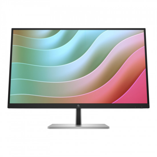 HP E27k G5 4K Charging Monitor - 27inch 3840x2160 UHD 350-nit AG, IPS, USB-C(65W)/DisplayPort/HDMI, 3x USB 3.0, speakers, RJ-45 LAN, height adjustable/tilt/swivel/pivot, 3 years