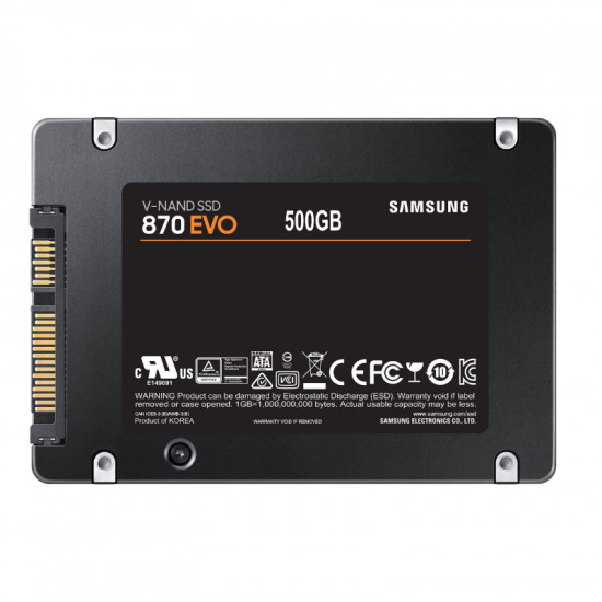 HDSSD 2.5 (Sata) 500GB Samsung 870 EVO Basic