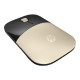 HP Z3700 Gold Wireless Mouse