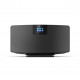 PHILIPS Micro music system TAM2805/10 Bluetooth, FM/DAB/DAB+ radio, internet radio, Spotify, 2x5W, Black