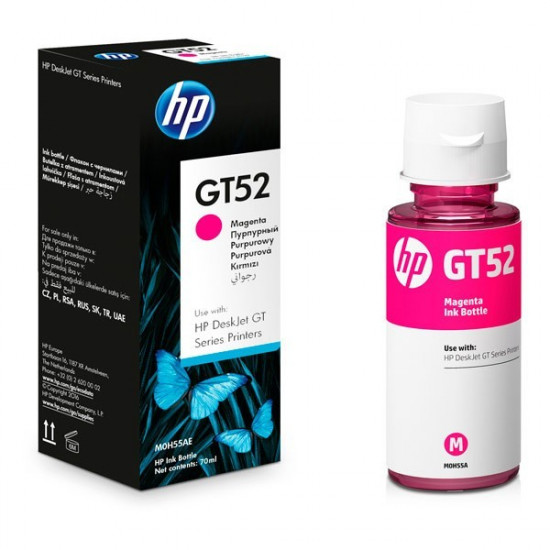 HP GT52 Magenta Original Ink Bottle (8000 pages)