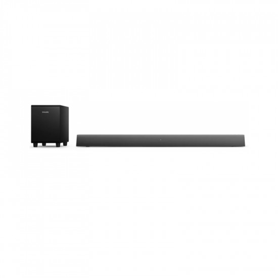 Philips Soundbar 2.1 with wireless subwoofer TAB5308/10, Bluetooth HDMI ARC, 70W