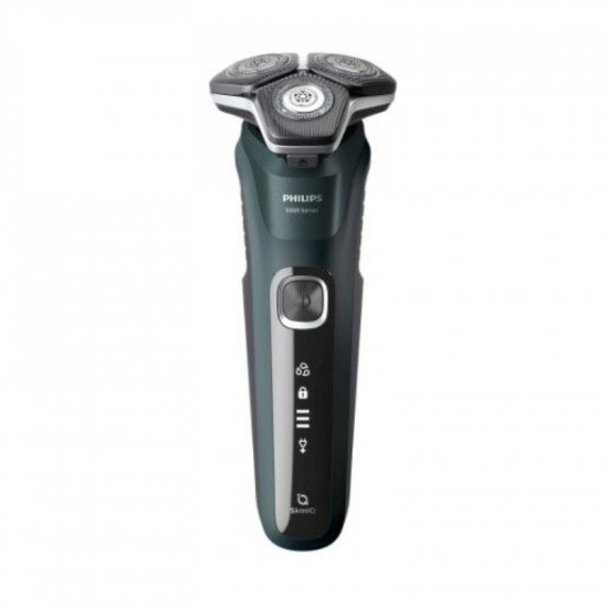 Philips Series 5000 wet and dry electric shaver S5884/50, SkinIQ, SteelPrecision blades, 360-D flexible heads, PowerAdapt Sensor