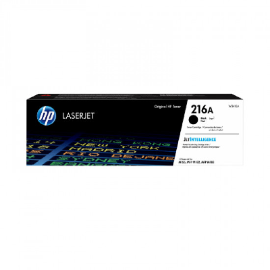 HP 216A Black Laser Toner Cartridge, 1050 pages, for HP Color LaserJet Pro M182 , M183 