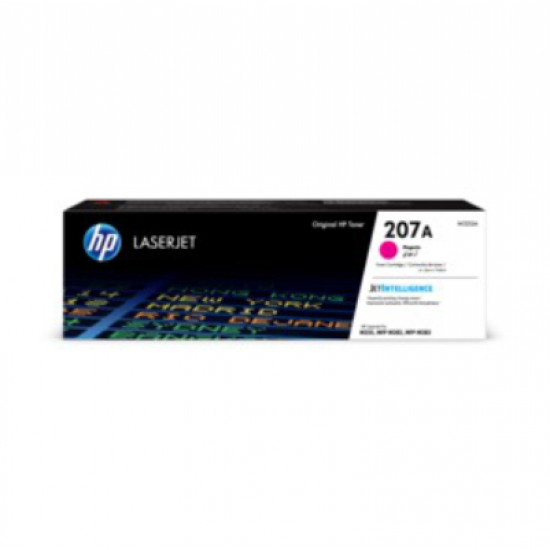 HP 207A Magenta Laser Toner Cartridge, 1250 pages, for HP Color LaserJet Pro M255, M282, M283