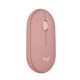  Logitech M350s - Optical mouse - Pebble 2 - tonal rose