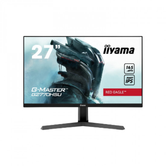 iiyama G-MASTER Red Eagle G2770HSU-B1 - LED monitor - 27inch - 1920 x 1080 Full HD (1080p) @ 165 Hz - Fast IPS - 250 cd / m - 1100:1 - 0.8 ms - HDMI, DisplayPort - speakers - matte black