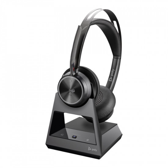 Poly Voyager Focus 2-M Microsoft Teams Certified with charge stand Headset