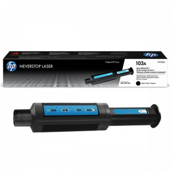 HP 103A Black Toner Reload Kit, for HP Neverstop Laser 1200, Neverstop Laser 1000 series