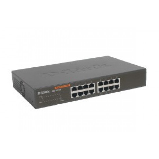 DGS-1016D switch L2 16x1GBE Desktop/Rack 19''