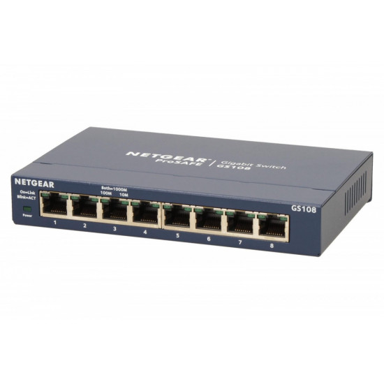 Switch Unmanaged Plus 8xGE - GS108GE