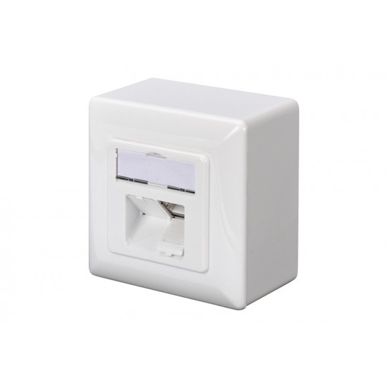 CAT 5e modular wall outlets shielded 2x RJ45 LSA