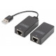 Extender USB up to 45 m for use with RJ45 CAT5 UTP