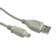 Cable Mini USB 2.0 CANON 5pin 1.8m gray