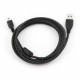 Cable Mini USB 2.0 CANON (with ferrite) 1.8m bla