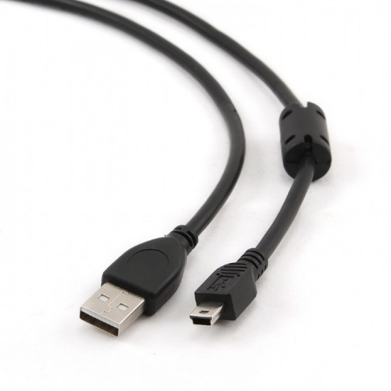 Cable Mini USB 2.0 CANON (with ferrite) 1.8m bla