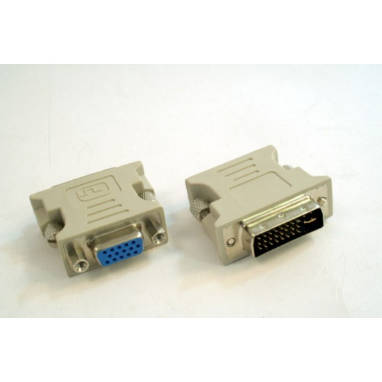 Adapter DVI-I- VGA (24M/15 F)