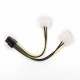 CC-PSU-6 internal power adapter cable for PCI express