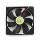 Fan 120x120x25mm 3-pin housing / power supply