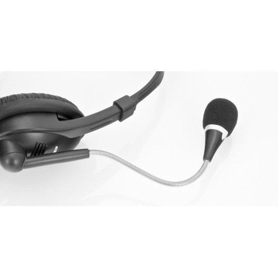 Stereo headset with microphone and volume control EH115