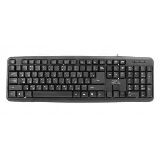 Standard Keyboard USB TKR101 Russian font