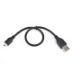 Mini USB Cable l USB 2.0 l 5 pins 0.3m black