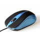 Optical Mouse 800dpi BLACK-BLUE MT1091