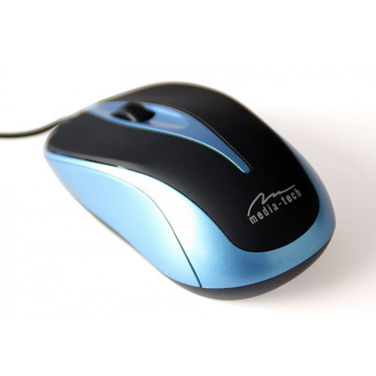 Optical Mouse 800dpi BLACK-BLUE MT1091