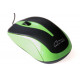 Wired Optical Mouse 800dpi black & green MT1091G