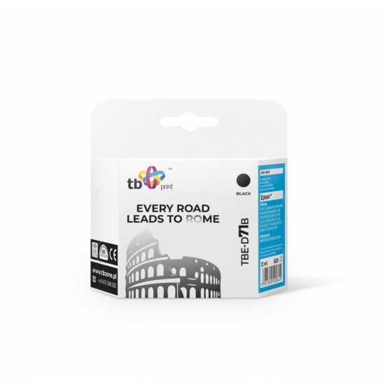 Ink TBE-D71B (Epson T071140) Black 100% new