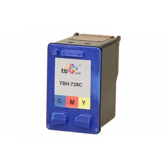 Ink TBH-728C (HP No. 28 - C8728A) Color remanufactured