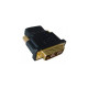 Adapter HDMI (F) - DVI (M), gold-plated