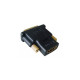 Adapter HDMI (F) - DVI (M), gold-plated