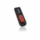 MEMORY DRIVE FLASH USB2 32GB/BLACK/RED AC008-32G-RKD A-DATA